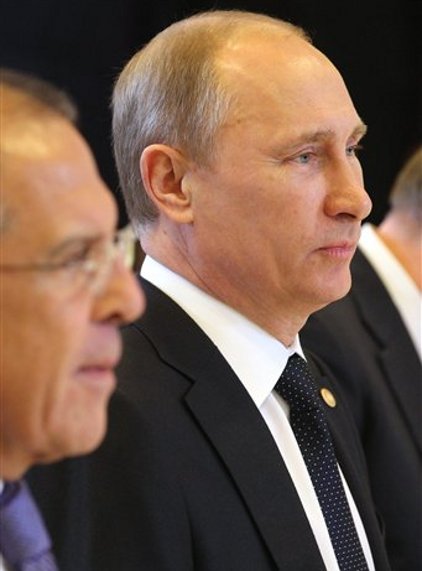 Vladimir Putin & Sergey Lavrov